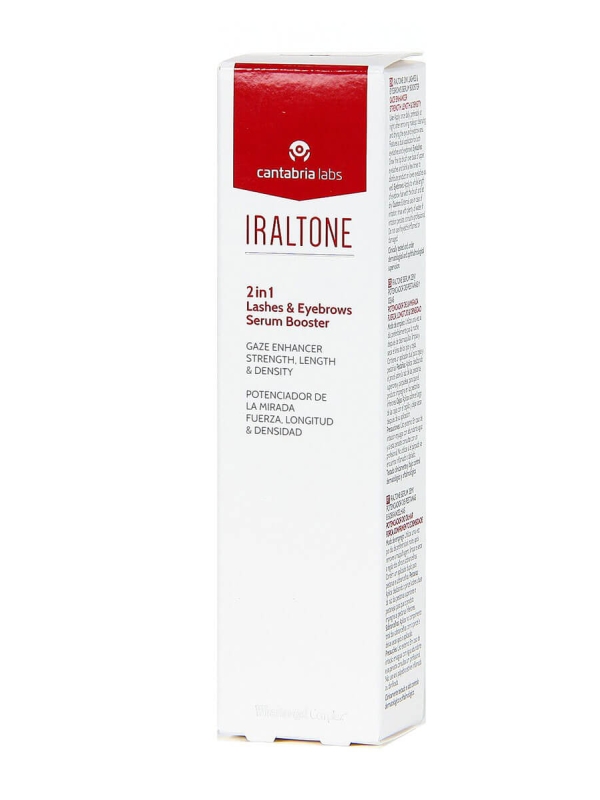 Iraltone serum 2 en 1 potenciador de pestañas y cejas 10 ml