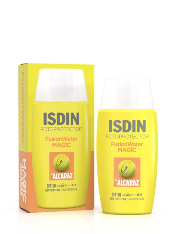 Isdin fotoprotector fusion water magic by alcaraz spf50 50ml