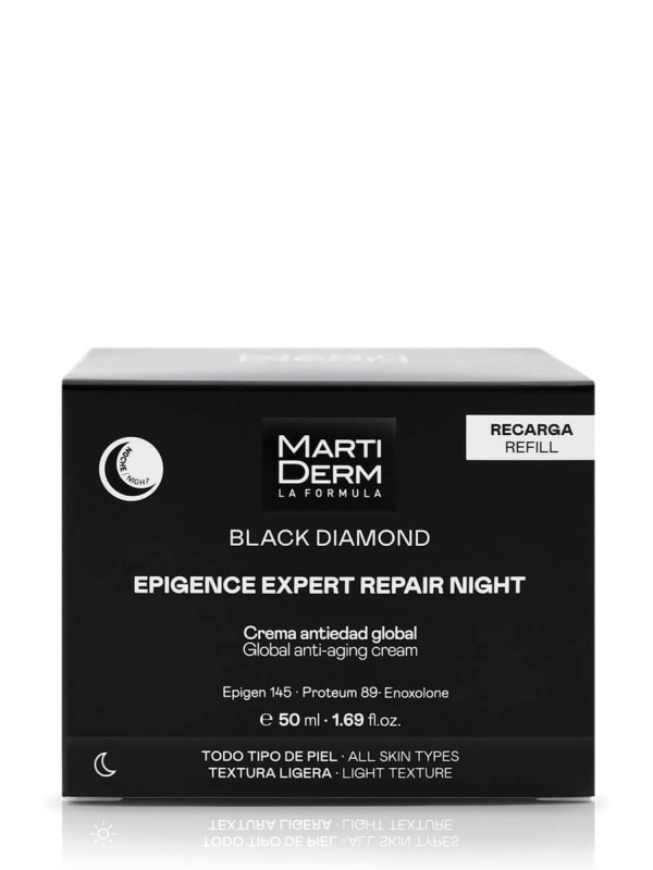 Martiderm black diamond epigence expert repair refill crema noche 50ml