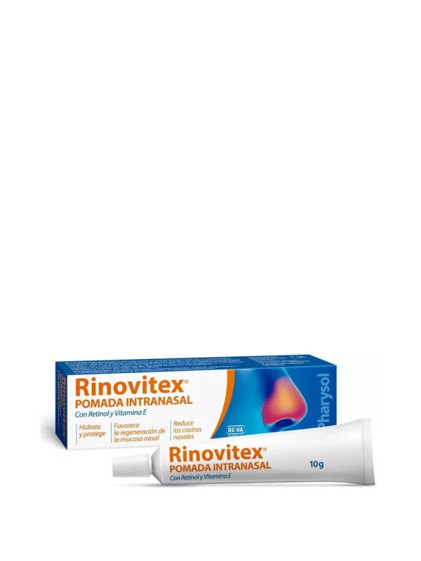 Rinovitex plus pomada intranasal 10 gr