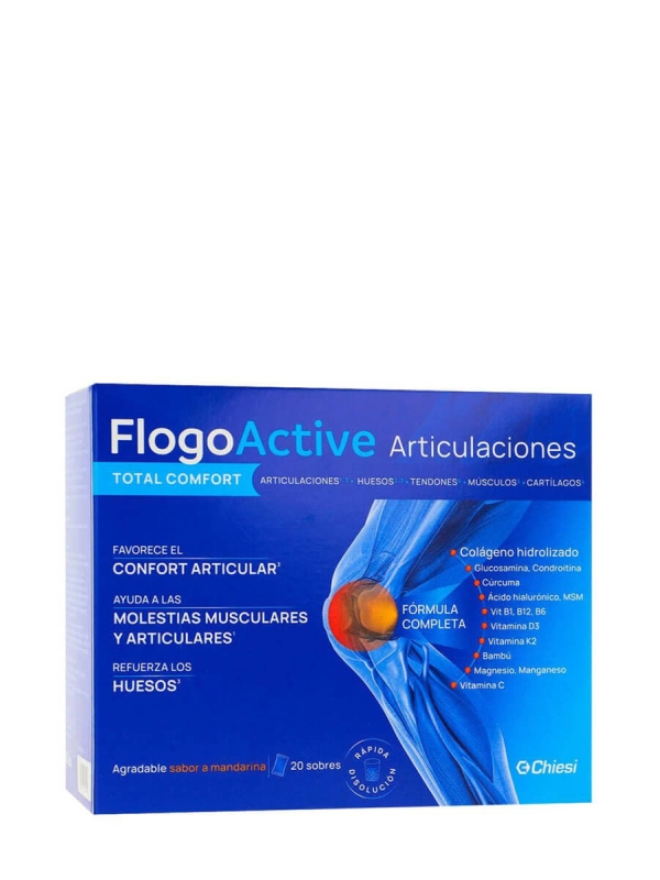 Flogoactive articulaciones sabor mandarina 20 sobres