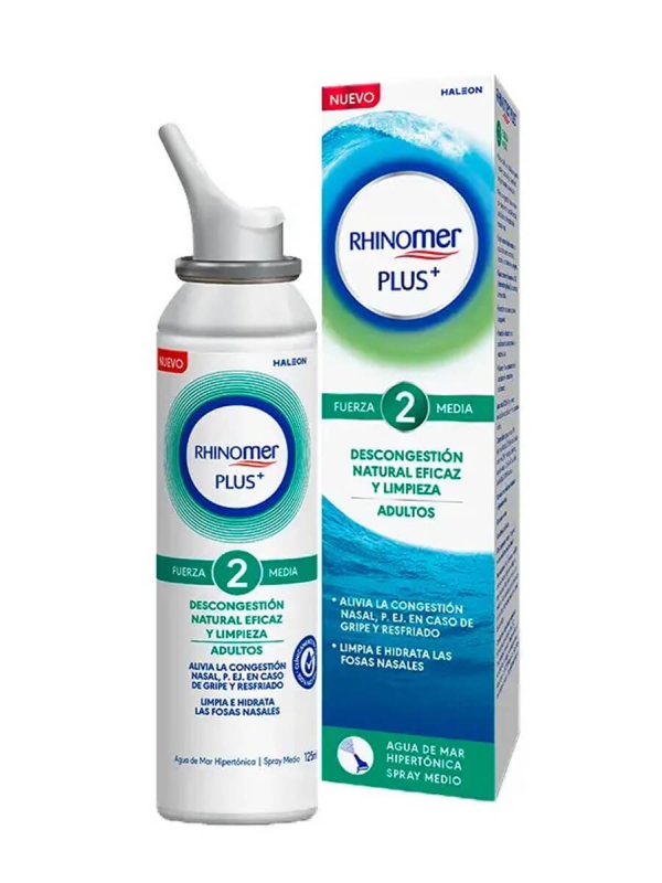 Rhinomer plus 2 fuerza media 125 ml