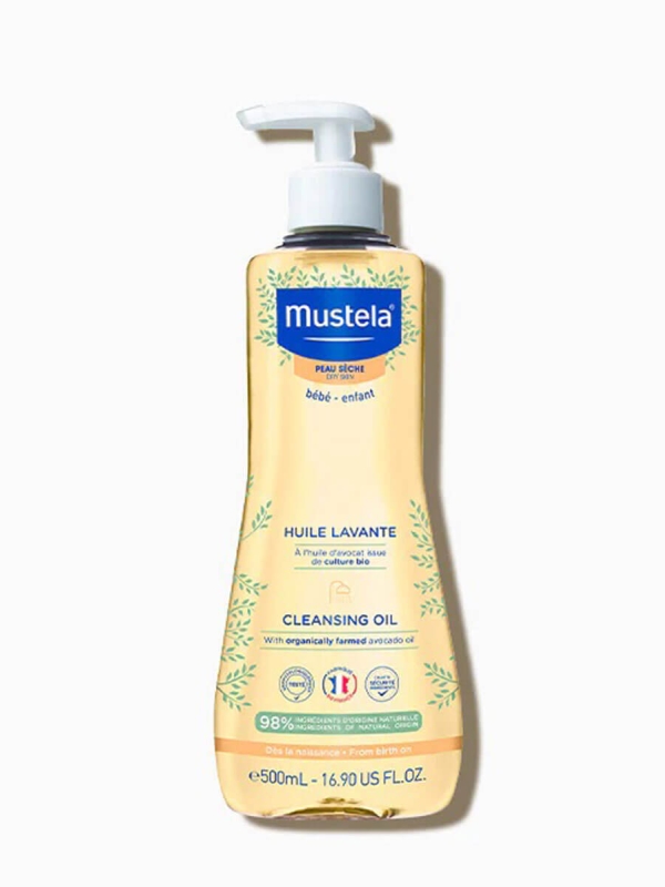 Mustela aceite de baño y ducha 500 ml