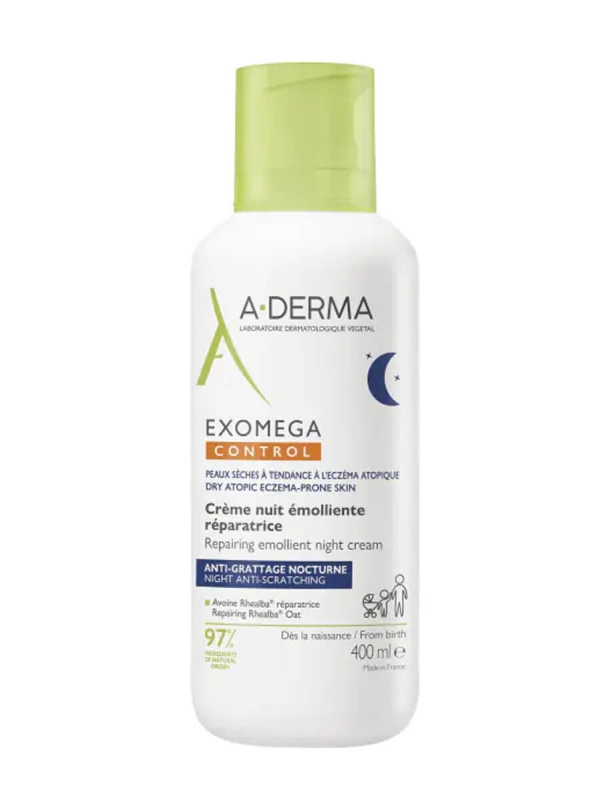 A-derma exomega control crema noche 400ml