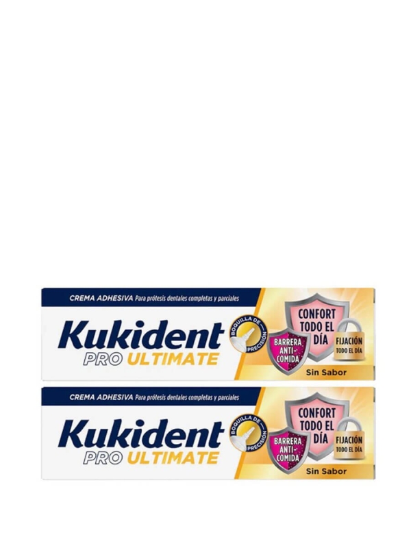 Kukident duplo pro ultimate sin sabor 2x 40 gr