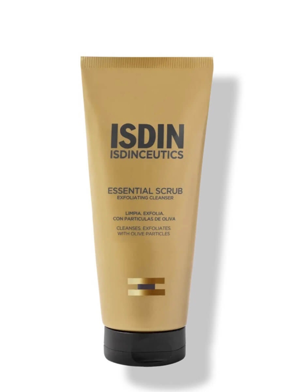Isdin isdinceutics essential scrub limpiador exfoliante 100gr