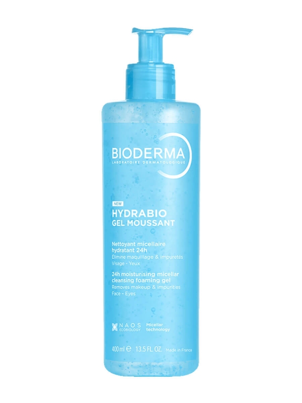 Bioderma hydrabio gel moussant 400 ml