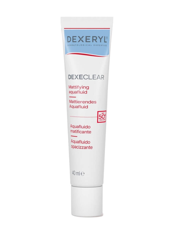 Ducray dexeryl dexeclear aquafluido matificante spf 50+ 40ml