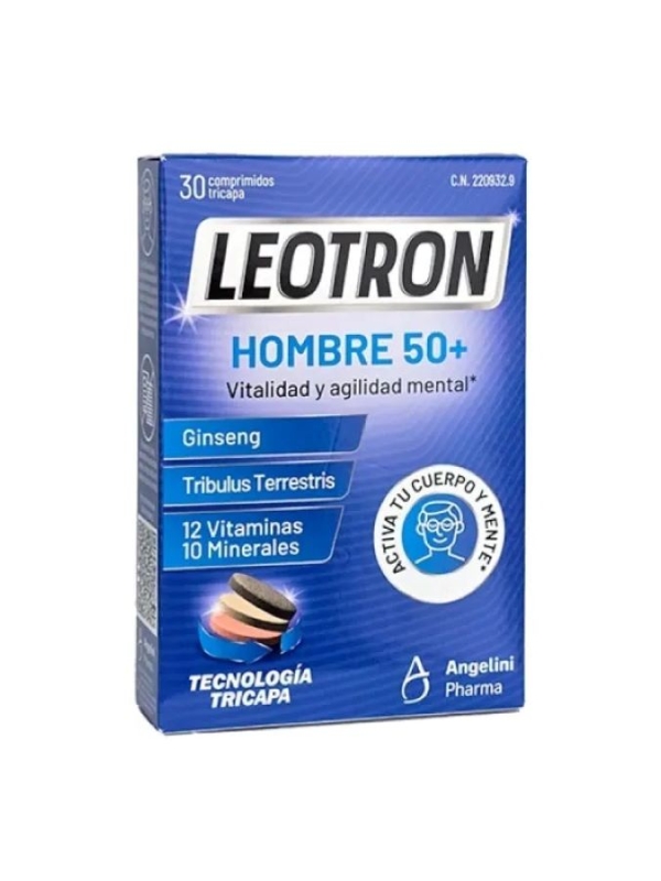 Leotron hombre 50+ 30 comprimidos