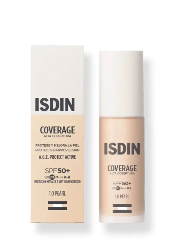 Isdin coverage spf50+ color pearl 1,0 30gr