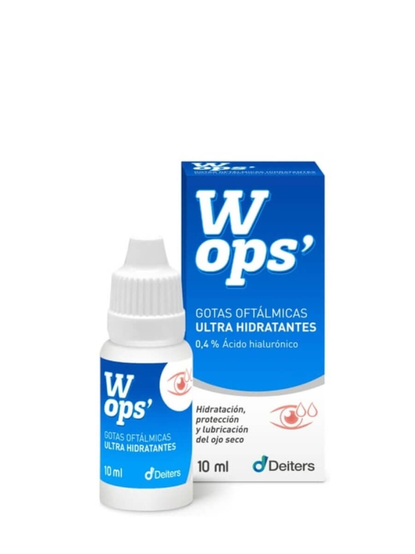 Wops gotas oftálmicas ultra hidratantes multidosis 10ml