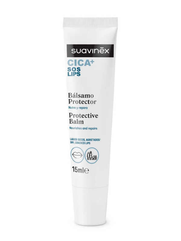 Suavinex cica+ bálsamo protector de labios 15ml