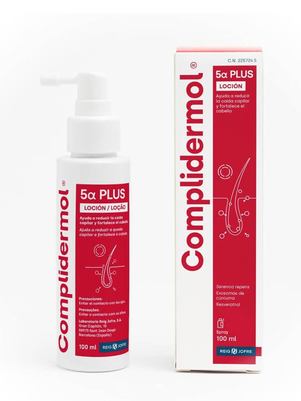 Complidermol 5 alfa plus loción anticaída 100ml