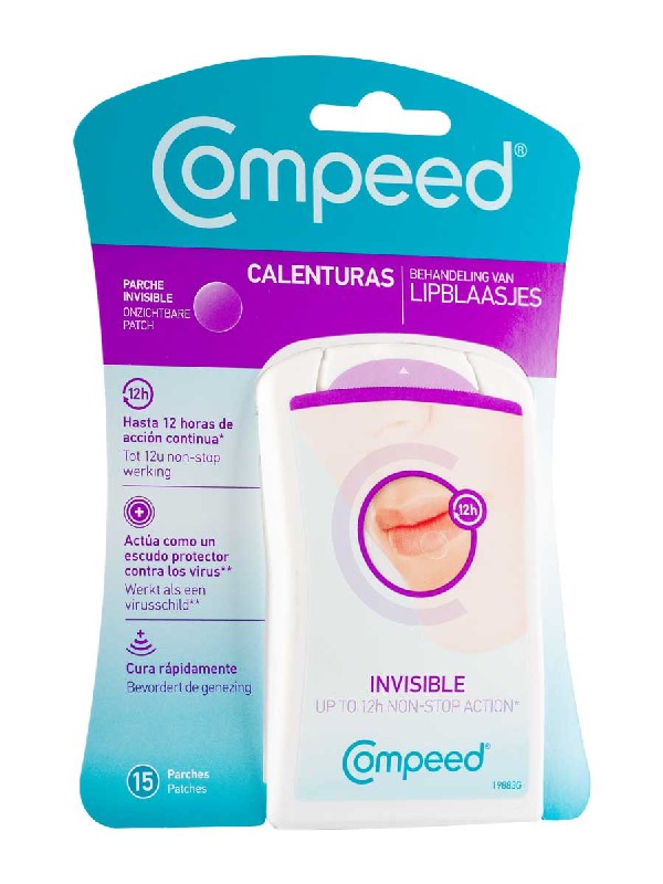Compeed parche anti-herpes hidrocoloide 15 parches