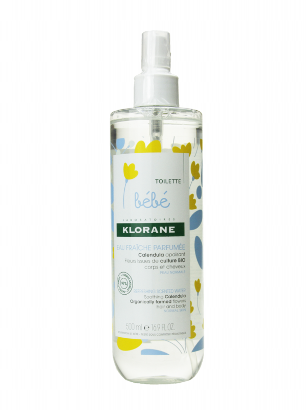 Klorane bebé agua perfumada refrescante 500 ml