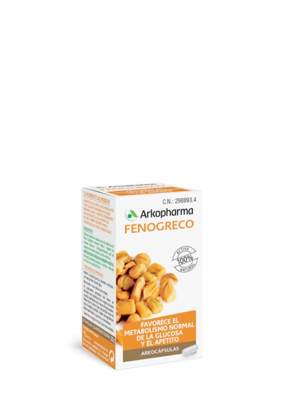 Arkopharma fenogreco 48 cápsulas
