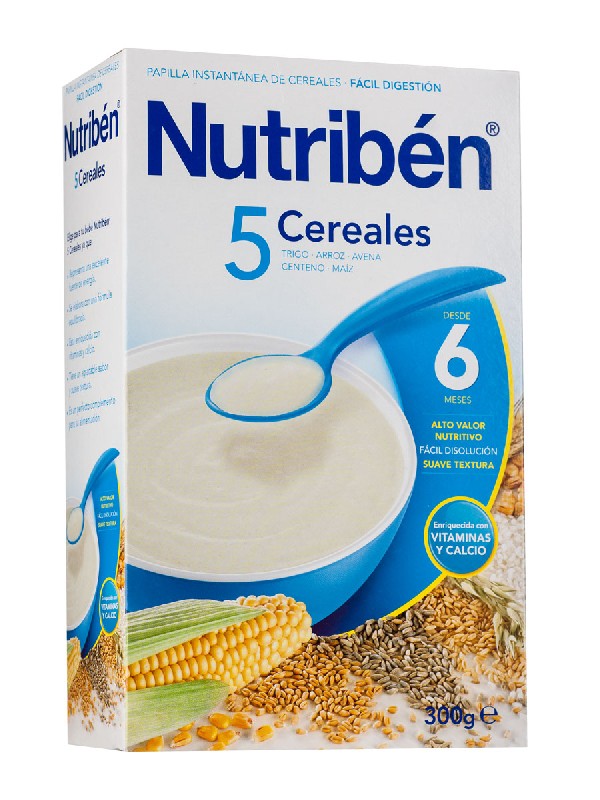 Nutriben 5 cereales 300 gr