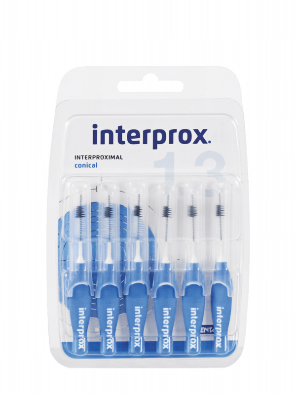 Vitis cepillo dental interprox cónico 1.3 6 unidades