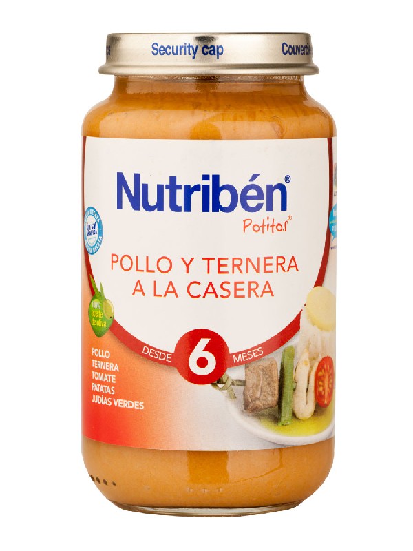 Nutriben pollo ternera a la casera 250 gr