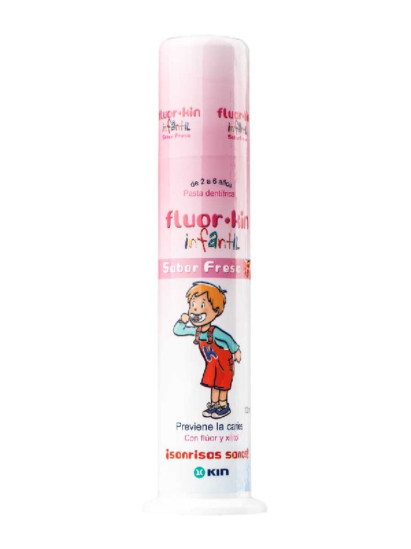 Fluor kin 100 ml con dosificador infantil