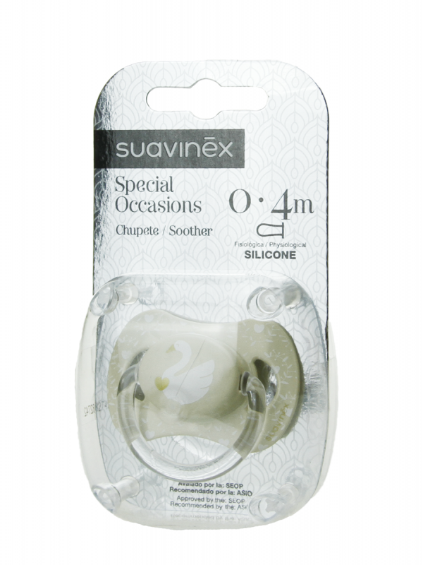 Suavinex special occasions chupete tetina fisiológica de silicona 0-4 meses