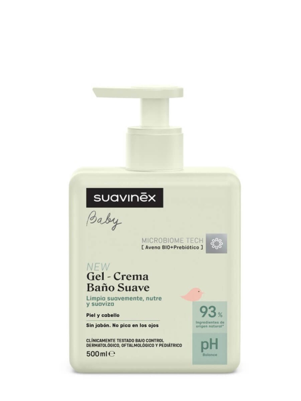 Suavinex gel crema baño suave 500 ml