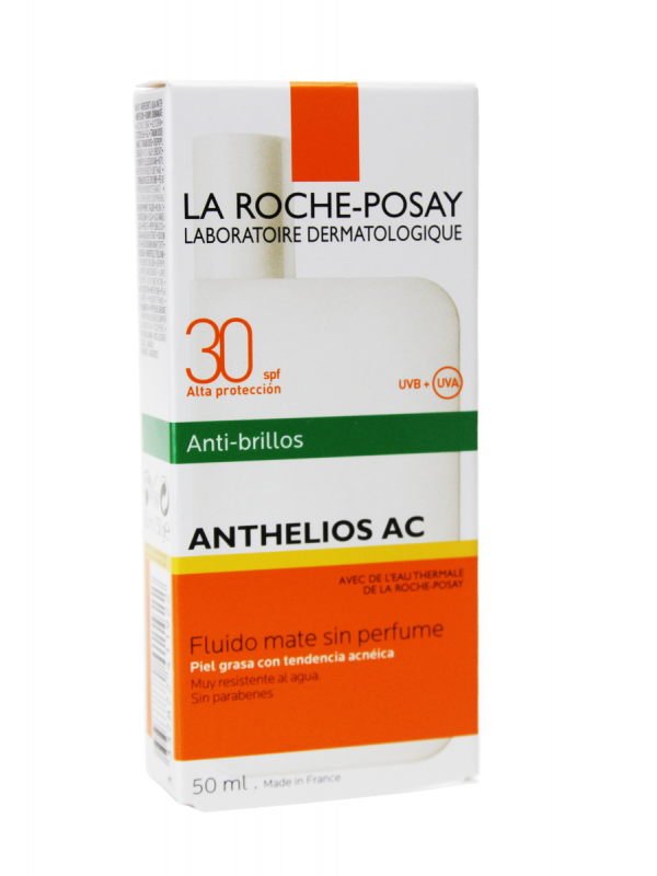 La roche posay anthelios fluido anti brillos spf 30 50ml