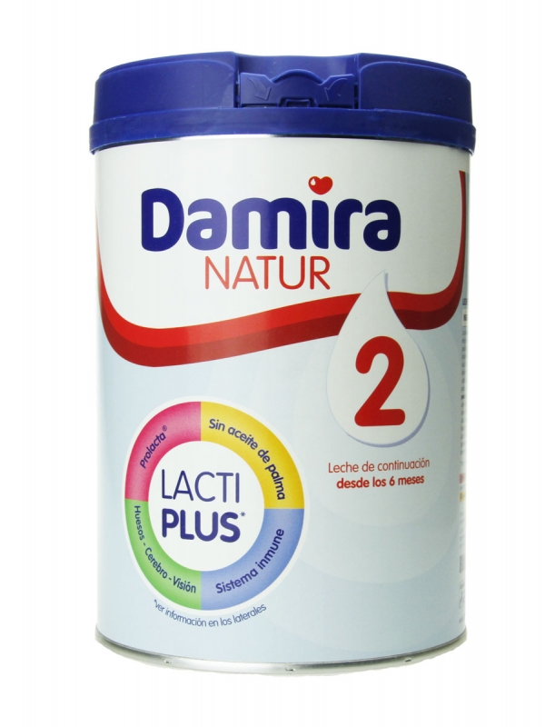 Damira natur 2 leche de continuación 800 gr
