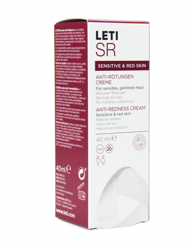 Leti sr crema tratante de rojeces 40 ml