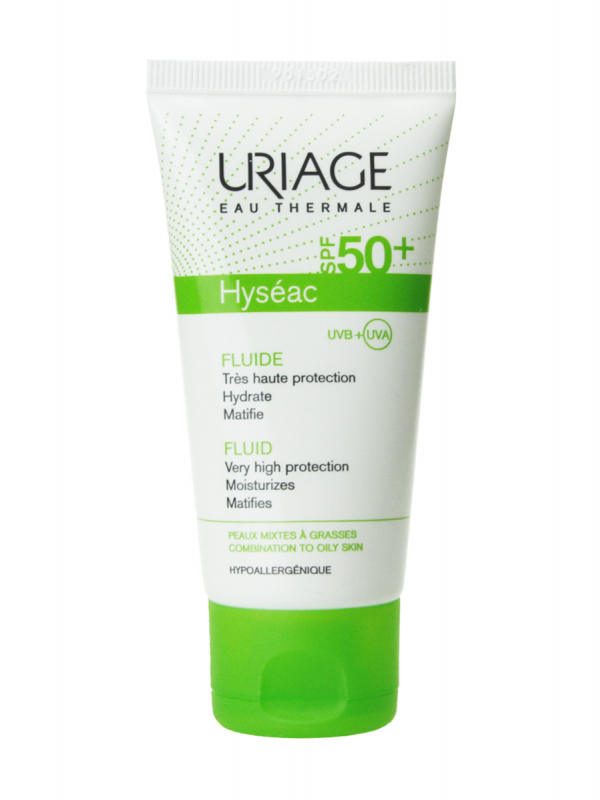 Uriage hyséac fluido solar spf 50+ 50 ml