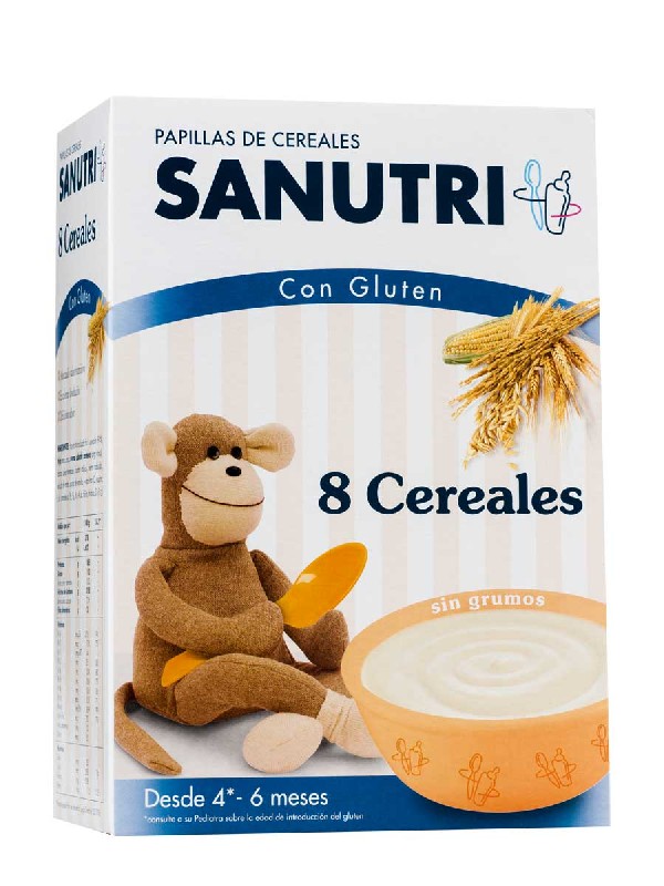 Sandoz papilla 8 cereales 600 g