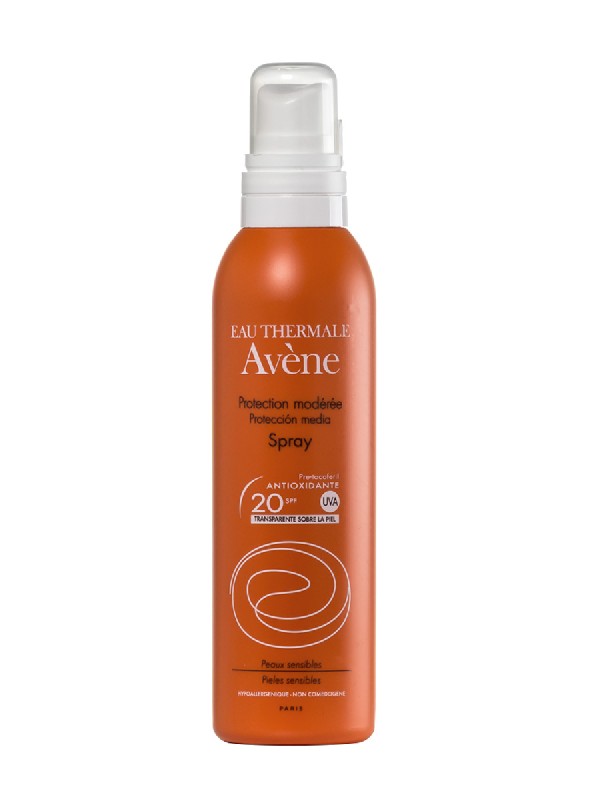 Avène spray protección media spf 20 200 ml
