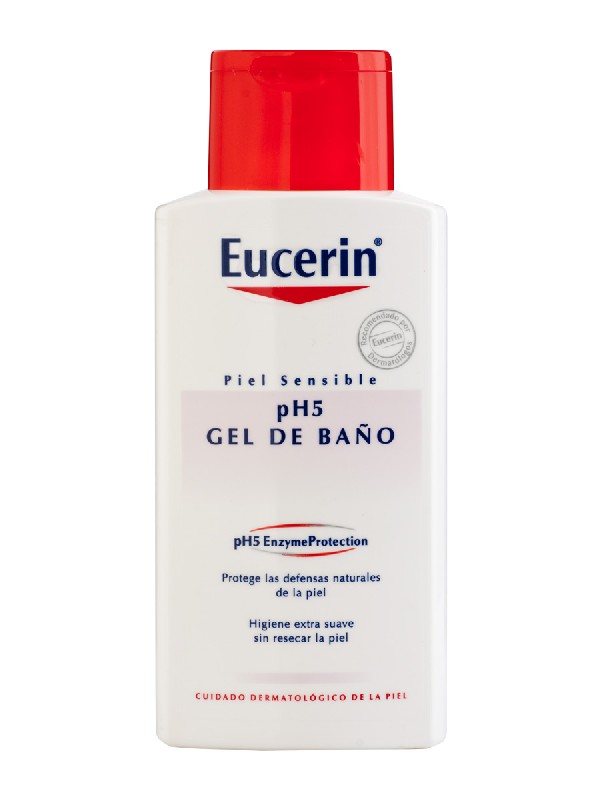 Eucerin gel de baño piel sensible ph-5 200 ml