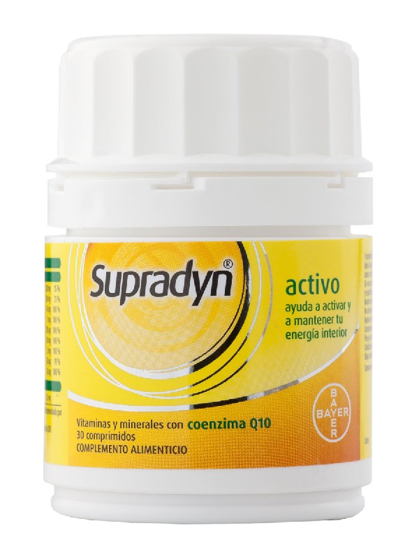 Supradyn activo 30 comprimidos
