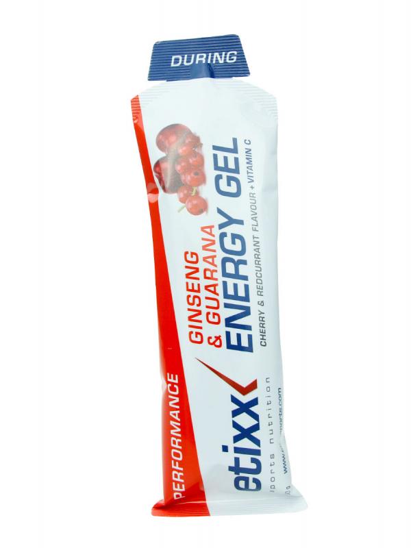Etixx ginsen & guarana energy gel 1 sobre