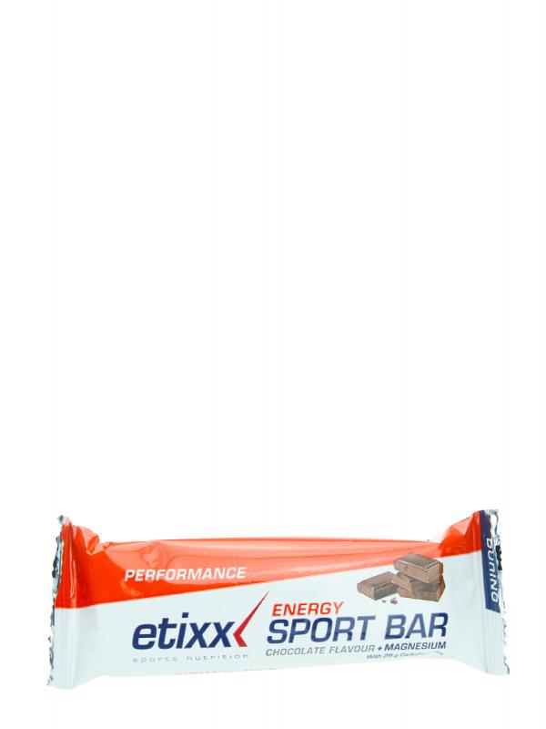 Etixx energy sport bar barrita energética sabor a chocolate 1 barrita