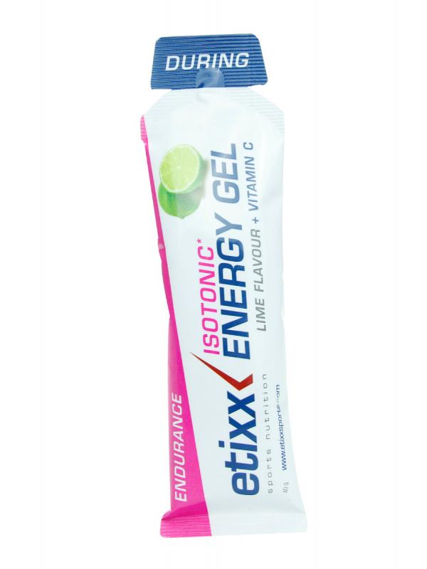 Isotonic energy gel de etixx sabor lima, 1 sobre