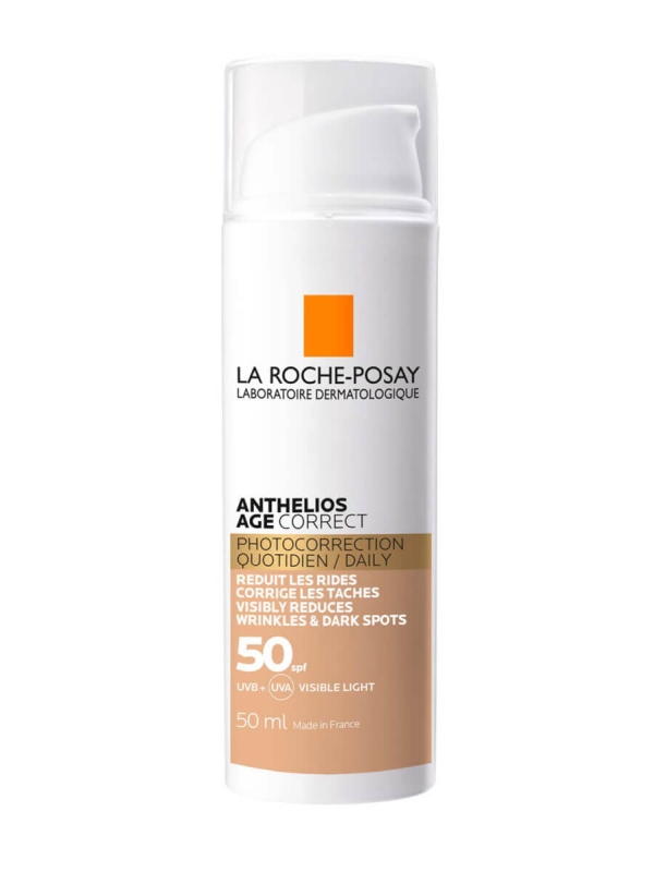 La roche posay anthelios age correct fotoprotector con color spf50 50ml