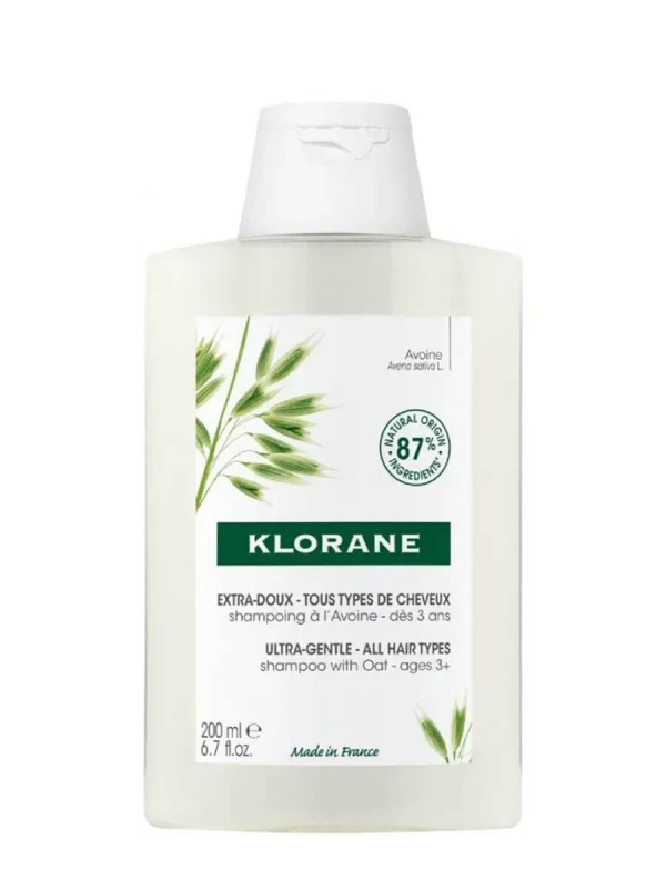 Klorane champú extra suave a la avena 200 ml