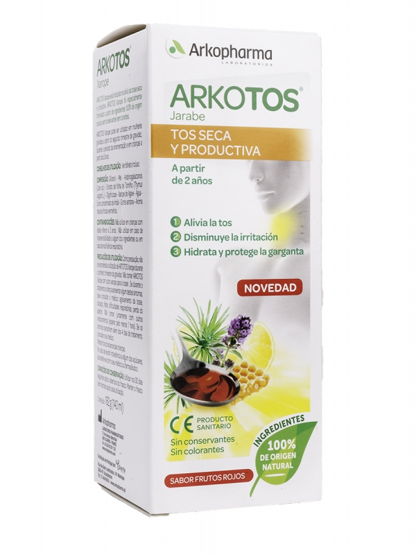 Arkotos jarabe tos seca y productiva 140 ml