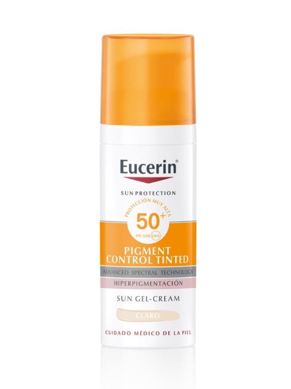 Eucerin pigment control color claro spf50+