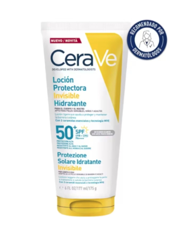 Cerave fotop hidratante spf50 invisible 177ml