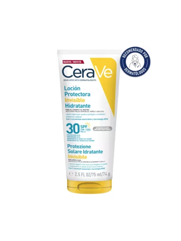 Cerave fotop hidratante invisible spf30 75ml