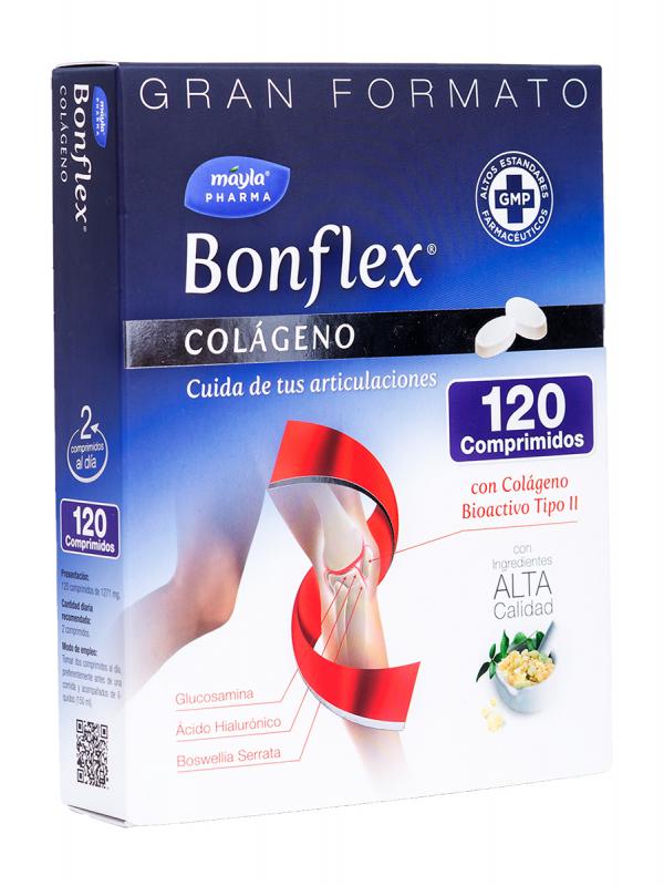 Bonflex colágeno 120 comprimidos.
