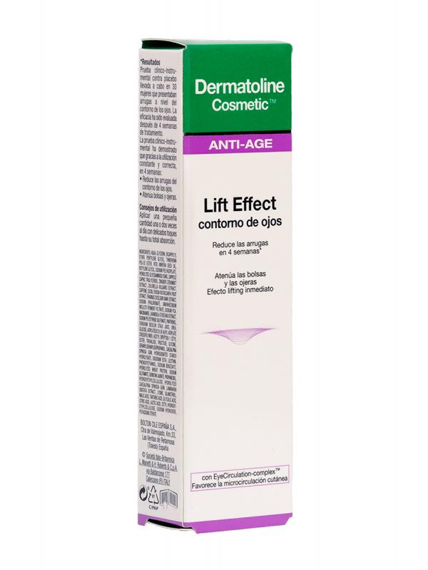 Dermatoline cosmetic lift effect contorno de ojos, 15ml