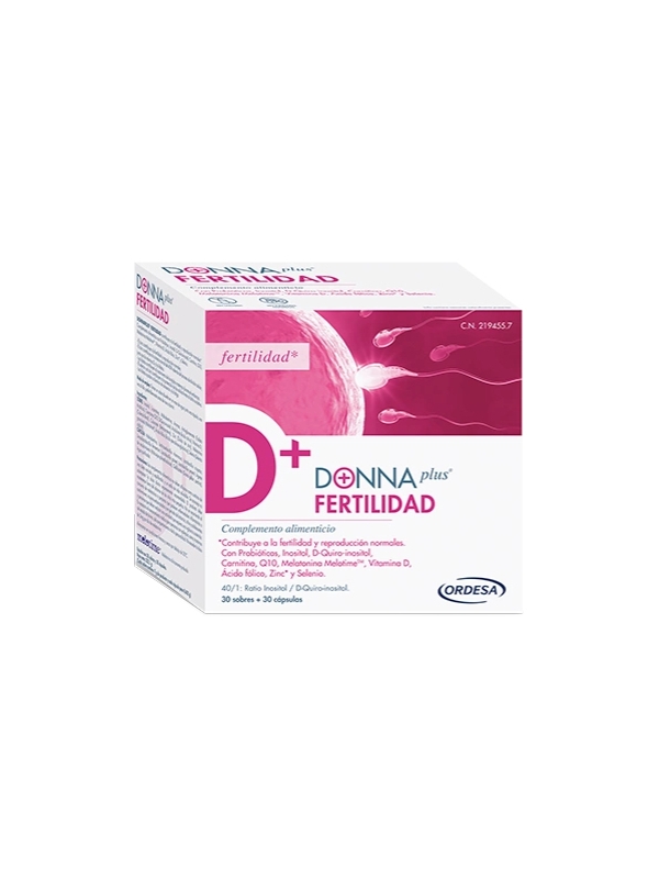 Donnaplus fertilidad 30 sobres + 30caps