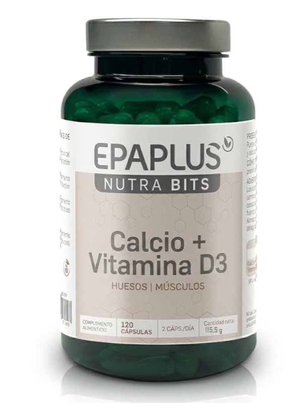 Epaplus naturbits calcio + vit d3  120 caps