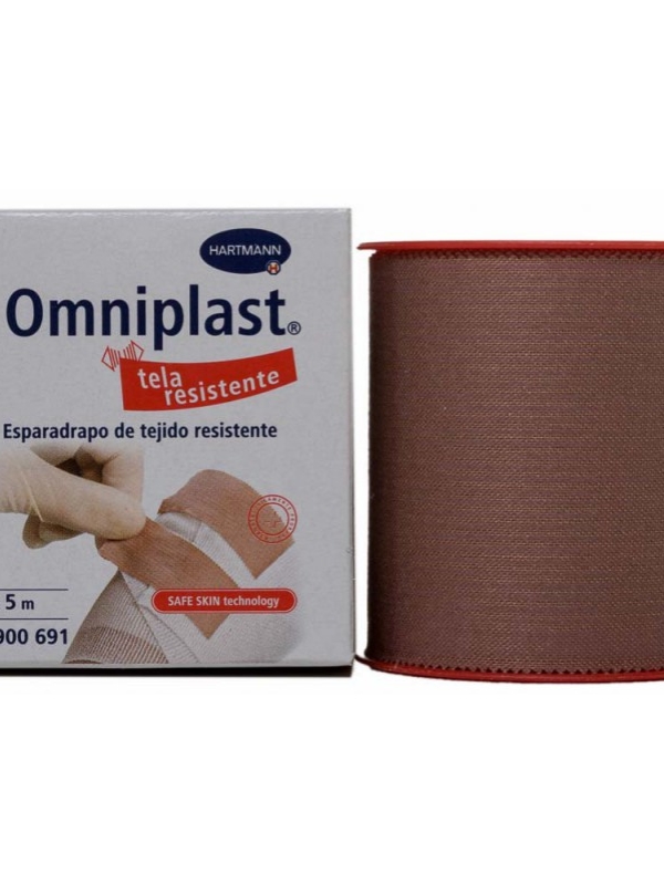 Omniplast esparadrapo color carne 5cm x 5m