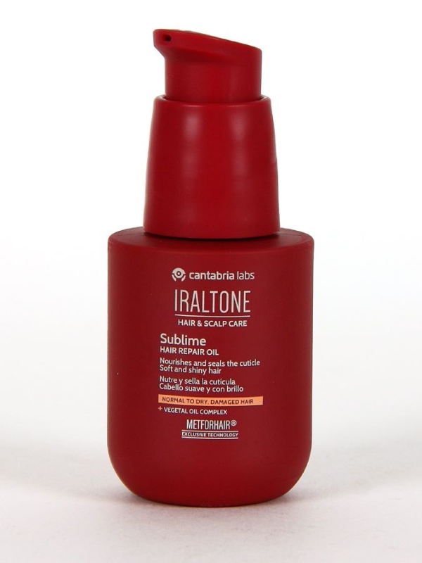 Iraltone sublime repair hair oil 50ml
