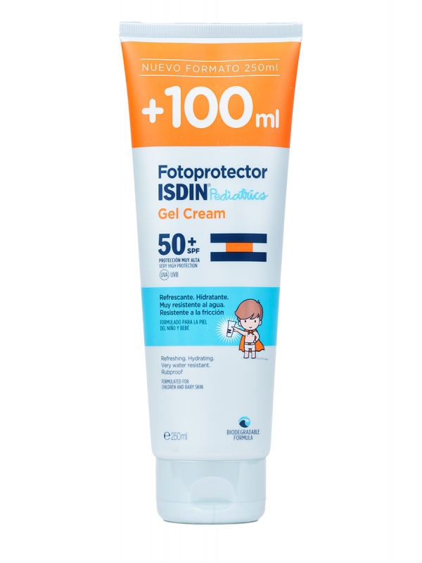 Isdin pediatrics fotoprotector gel crema spf 50+ 250ml